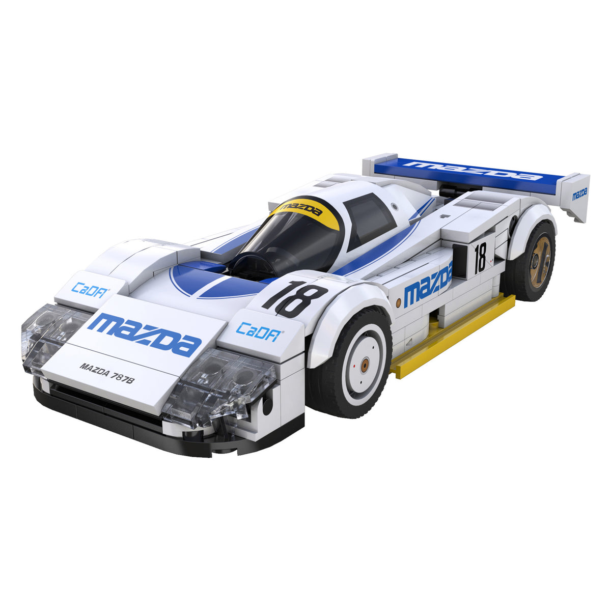 CaDA Building Bricks Mazda 787B 242 Pieces 1:24 Model Kit Toys C55029W