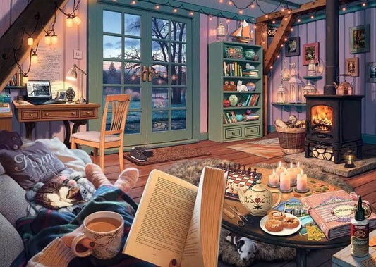 Ravensburger My Haven No 6 The Cosy Shed 1000 Piece Jigsaw Puzzle Toys