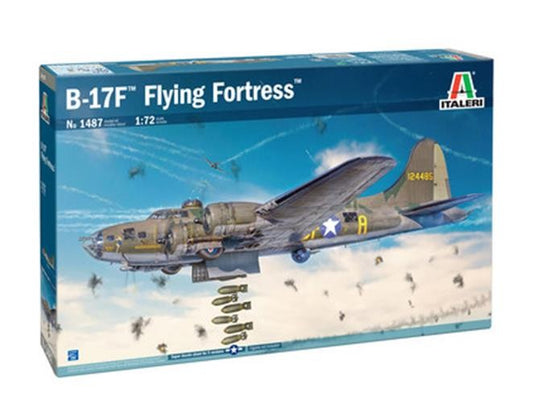 ITALERI 1/72 1:72 B-17F Flying Fortress SCALE MODEL KIT 1487