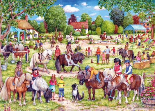 Gibsons Shetland Pony Club 1000 Piece Jigsaw Puzzle G6311