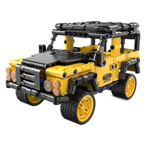CaDA Defender Off-Roader - 389 pcs Pull back Building Brick Kit C52028W