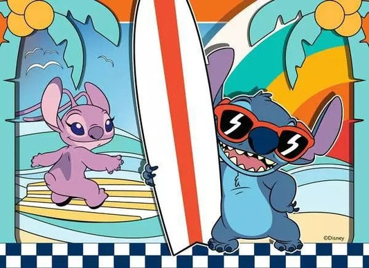 Ravensburger Disney Stitch 4 In A Box 12, 16, 20, 24 Piece Jigsaw Puzzle Toys