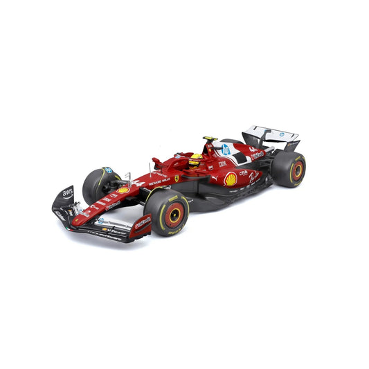 BURAGO 1/18 1:18 F1 FERRARI SF-25 2025 HAMILTON WITH HELMET B18-16816H