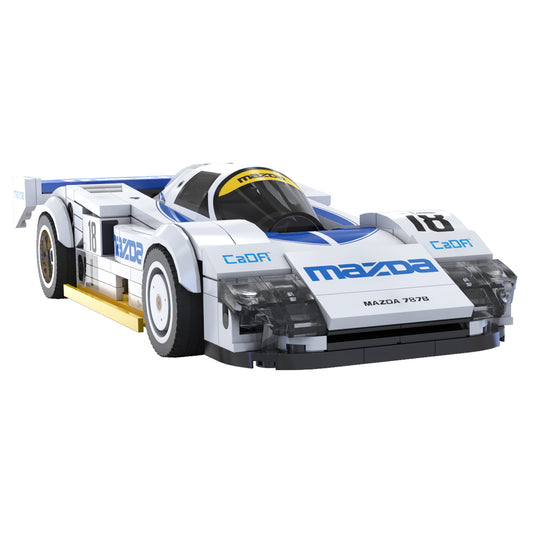 CaDA Building Bricks Mazda 787B 242 Pieces 1:24 Model Kit Toys C55029W