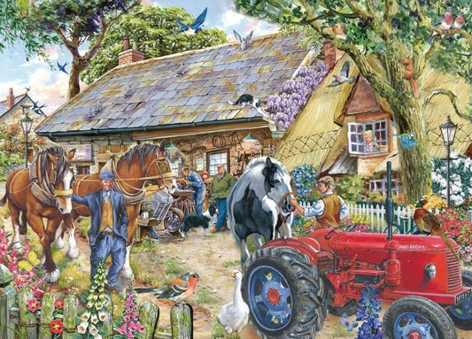 House Of Puzzles Forge And Fix Big 500 Piece Jigsaw Puzzle Toys HP0849