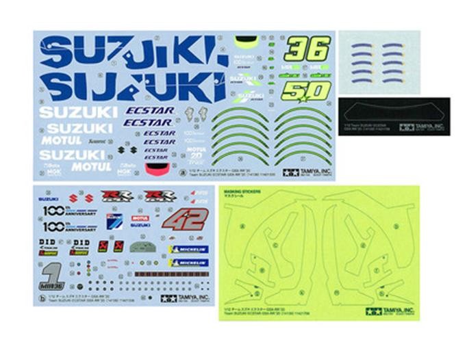 Tamiya Team Suzuki Ecstar GSX-RR 2020 1/12 Model Kit 14139