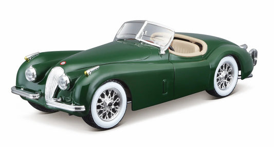 Burago 1/24 1:24 1951 JAGUAR XK 120 ROADSTER DIE CAST SCALE MODEL B18-22018G