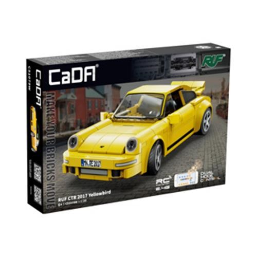 CaDA Building Bricks 1/20 RUF CTR 2017 Yellowbird - 222 pcs DUAL MODE C51079W