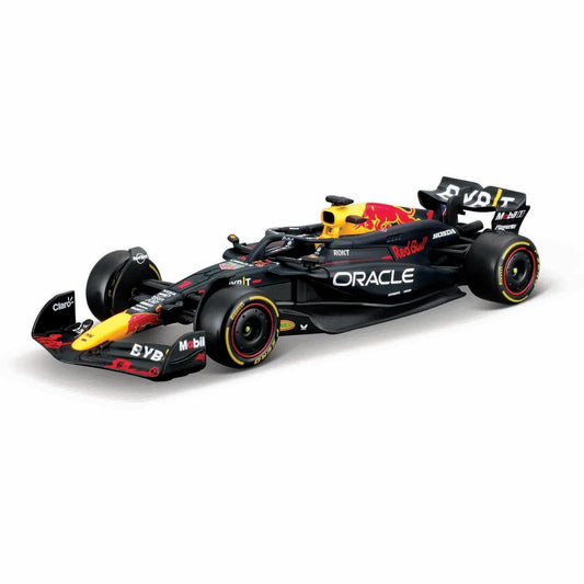 Maisto 1:41 MINI METAL DIE-CAST RC F1 RACING TRACK RED BULL 2024 2.4G m82672