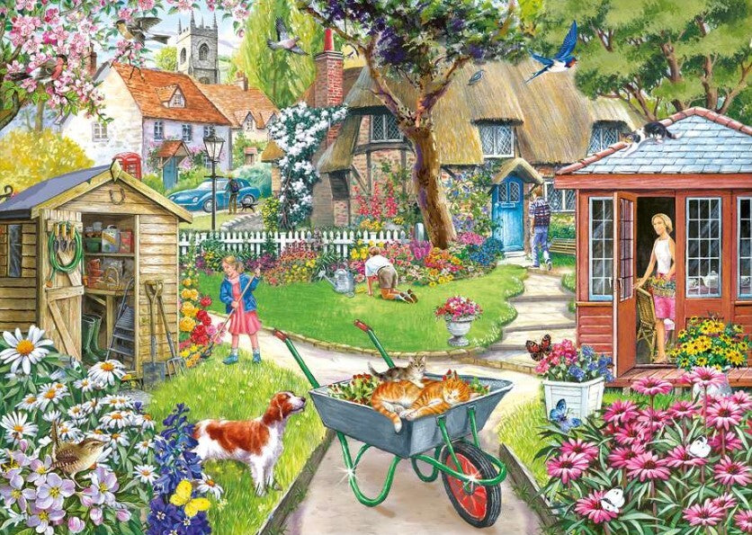 House Of Puzzles Bloomin' Lovely 1000 Piece Jigsaw Puzzle Toys HP0734