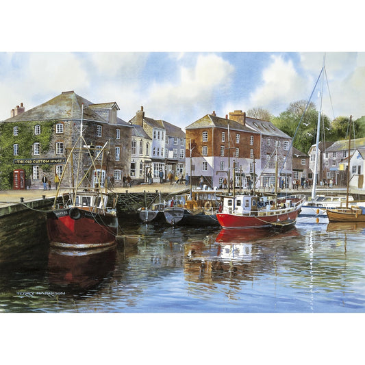 Gibsons Games Padstow Harbour 1000 Piece Jigsaw Puzzle Toys G476