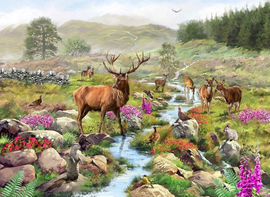 House Of Puzzles Highland Majesty 1000 Piece Jigsaw Puzzle Toys HP0829