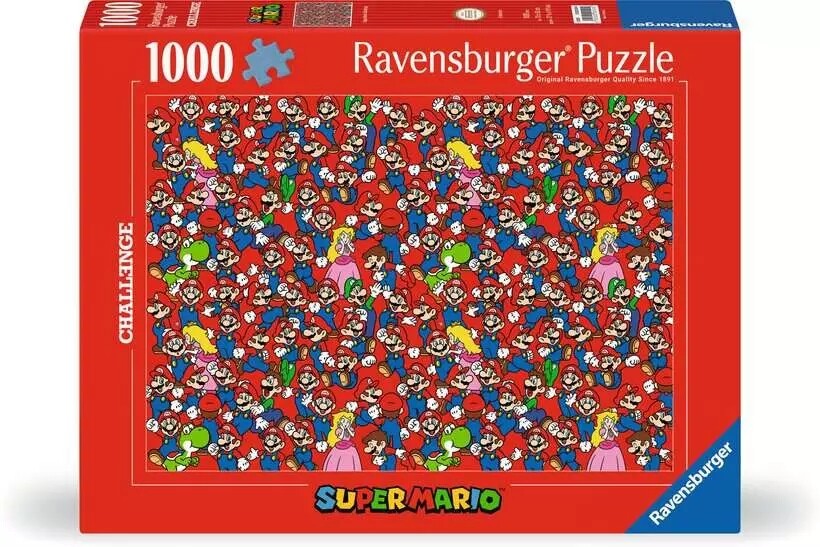 Ravensburger Super Mario Challenge 1000 Piece Jigsaw Puzzle