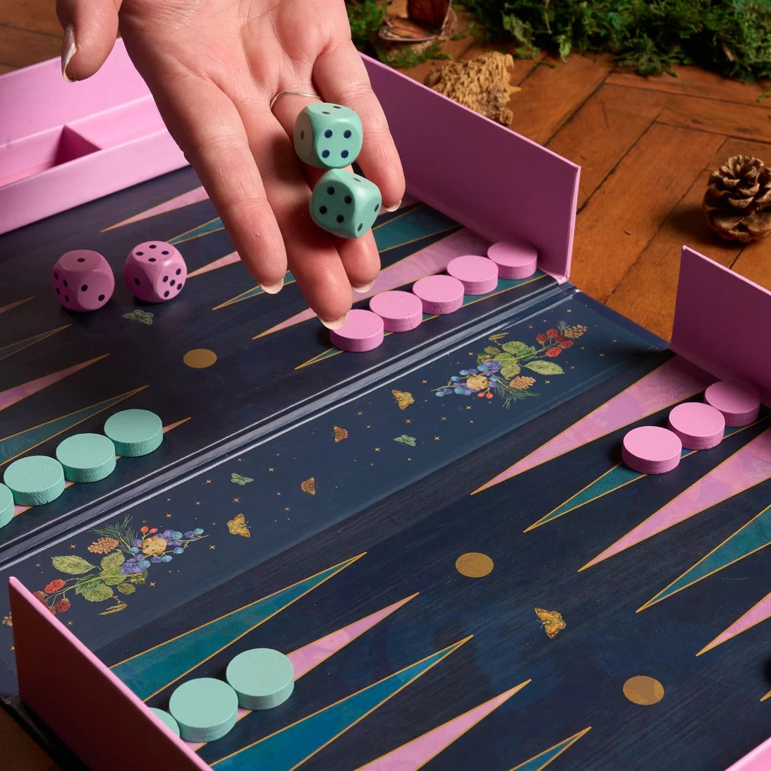 Gibsons Games The Art File: Backgammon Board Games Toys G9043