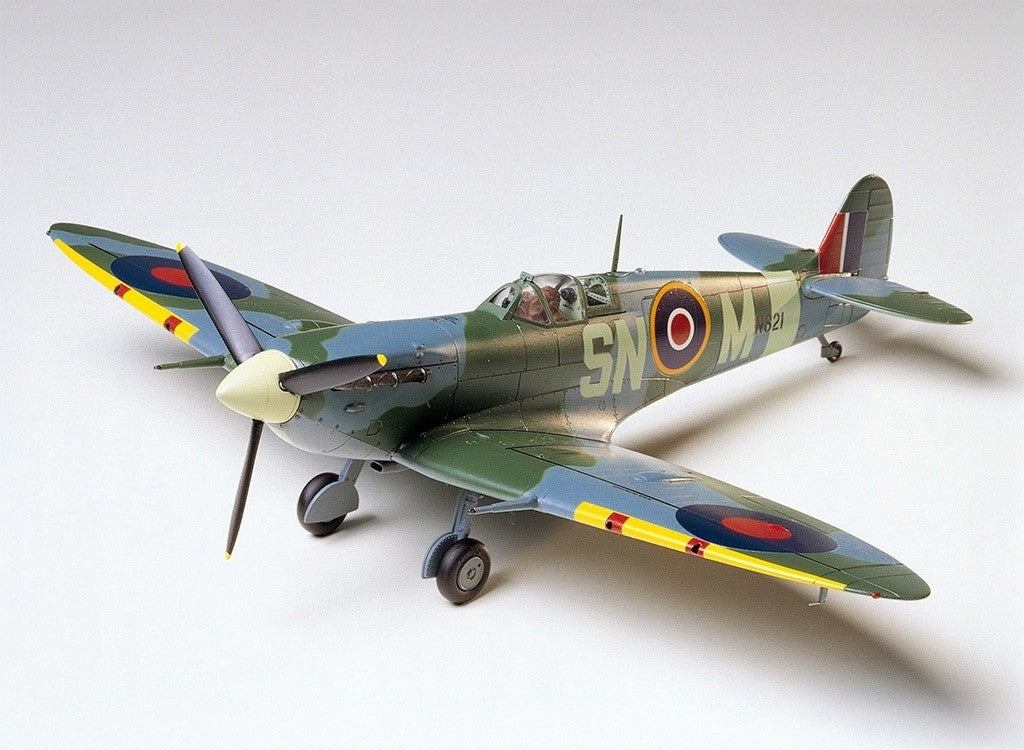 Tamiya Model Kit Supermarine Spitfire Mk.VB Plane Model Kit Toys 61033