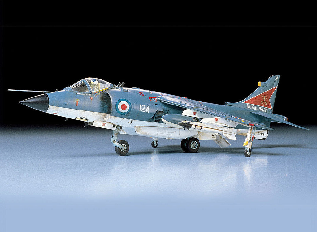 Tamiya Model Kit Hawker Sea Harrier FRS.1 Plane Model Kit Toys 61026