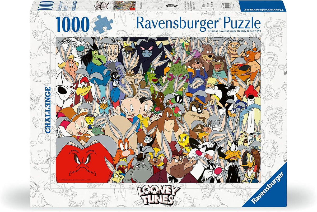 Ravensburger Looney Tunes Challenge 1000 Piece Jigsaw Puzzle