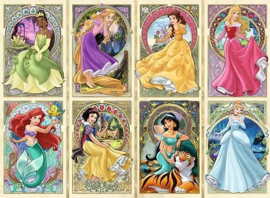 Ravensburger Disney Princesses - Art Noveau 1000 Piece Jigsaw Puzzle