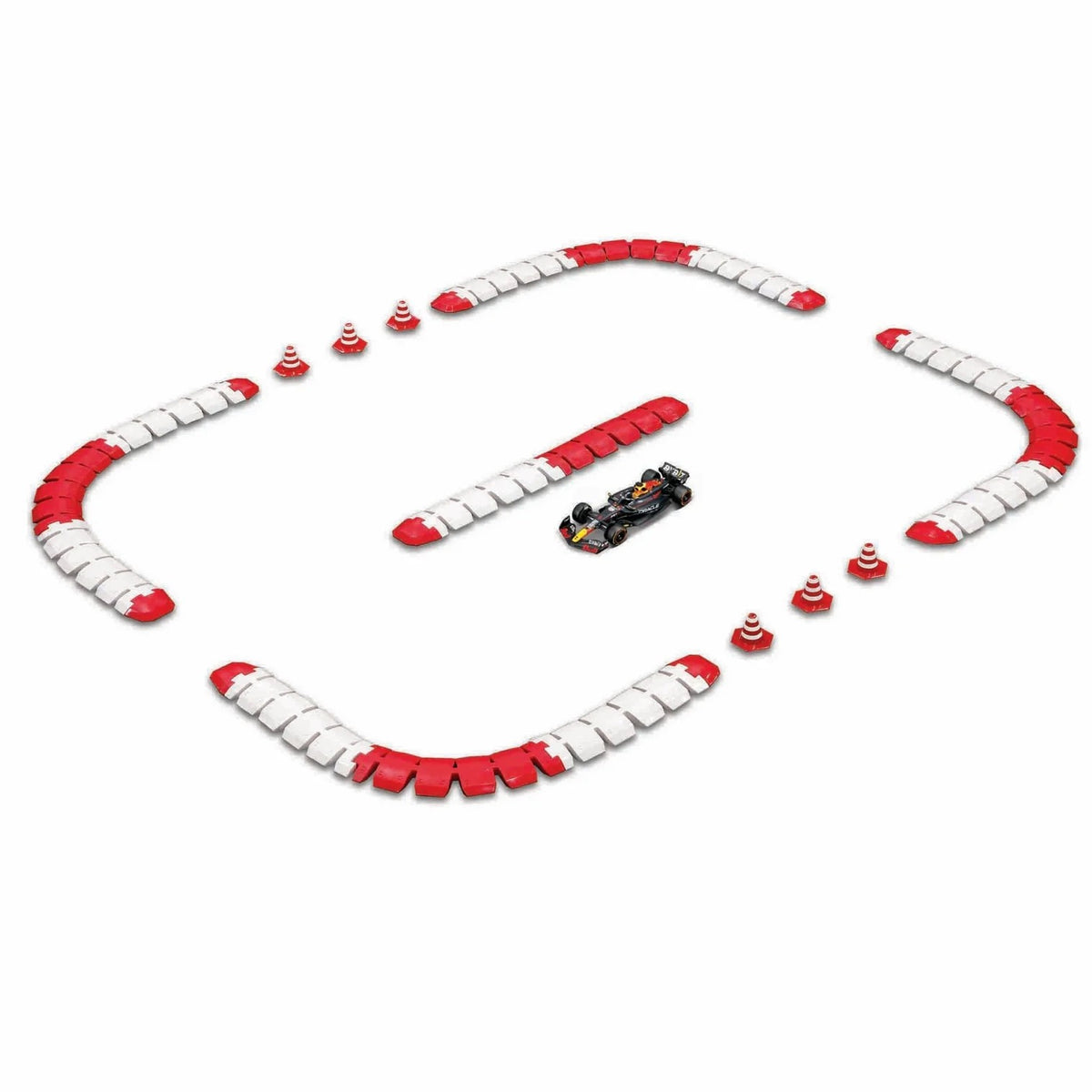 Maisto 1:41 MINI METAL DIE-CAST RC F1 RACING TRACK RED BULL 2024 2.4G m82672