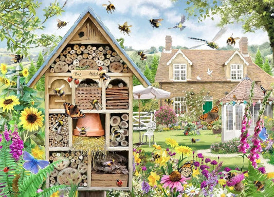 House Of Puzzles Bee Hotel 1000 Piece Jigsaw Puzzle Toys HP0827