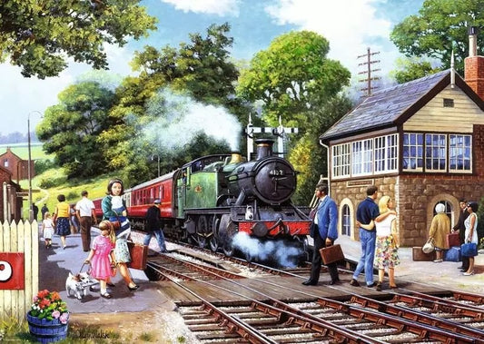 Ravensburger A Country Station 1000 Piece Jigsaw Puzzle Toys