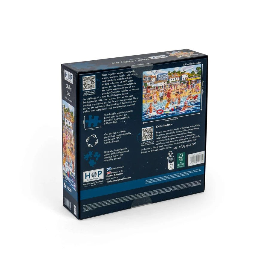 House Of Puzzles Chilly Dip 1000 Piece Jigsaw Puzzle Toys HP0582