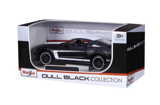 Maisto 1:24 1/24 Ford Mustang Dull Black Diecast Model Car M31269