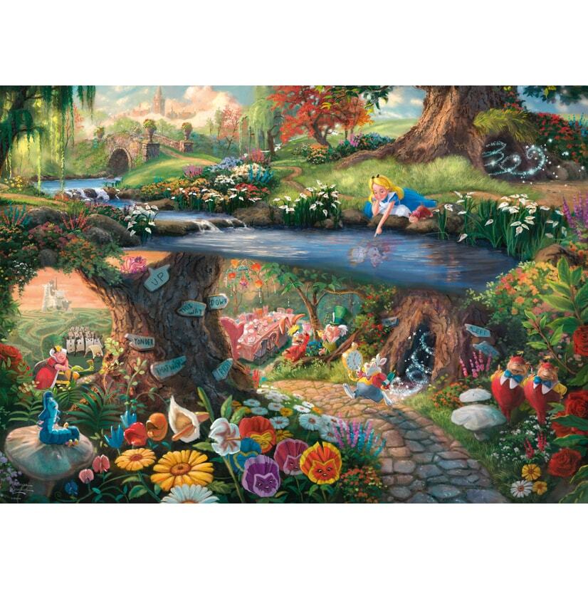 Schmidt Thomas Kinkade Alice In Wonderland 1000 Piece Jigsaw Puzzle Toys