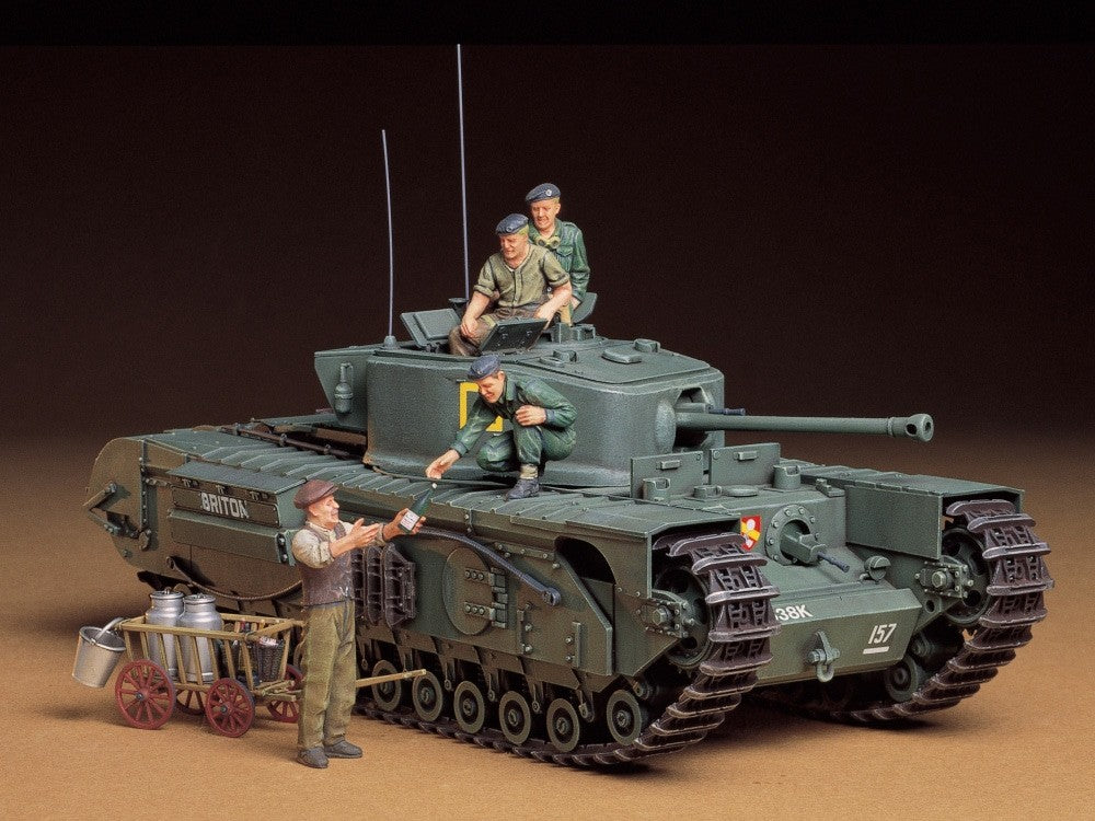 Tamiya Model Kit 1/35 1:35 British Infantry Tank Churchill Mk IV Model Kit 35210