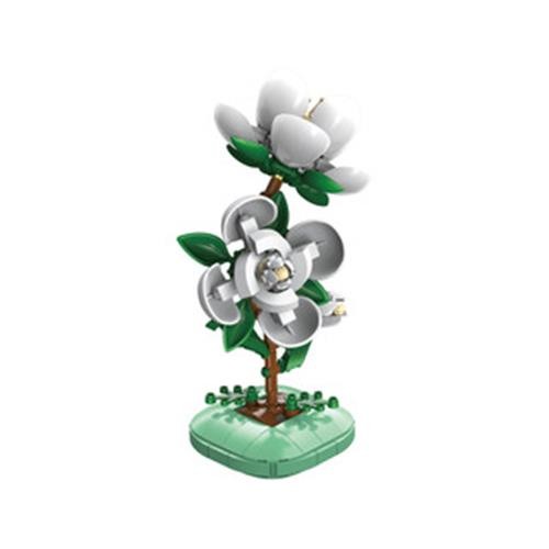 CADA BUILDING BLOCK KIT Camellia Building Block Planter - 301 pcs C59029W