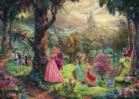 Schmidt Thomas Kinkade Sleeping Beauty 1000 Piece Jigsaw Puzzle Toys