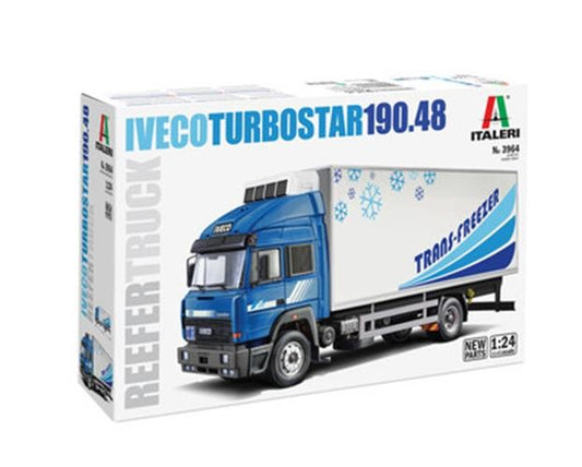ITALERI 1:24 1/24 Iveco Turbostar 190.48 Reefer Truck SCALE MODEL KIT 3964