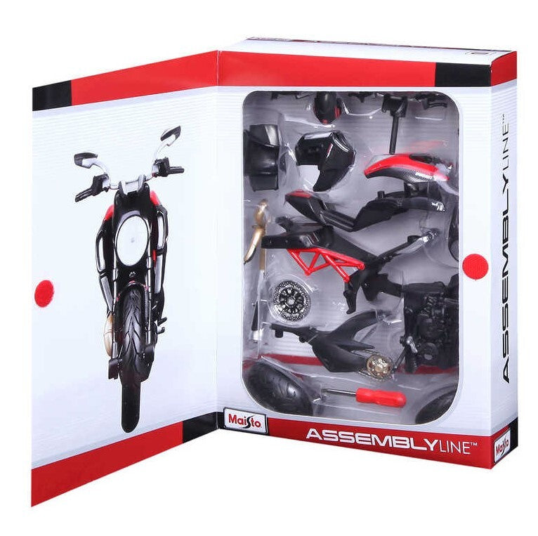 Maisto 1:12 1/12 Al Motorcycles Ducati Diavel Carbon Diecast Model M39196