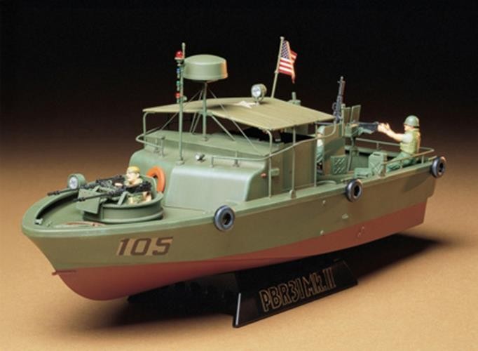 Tamiya 1/35 1:35 U.S. NAVY PBR31 MKII 'PIBBER' PATROL BOAT 35150