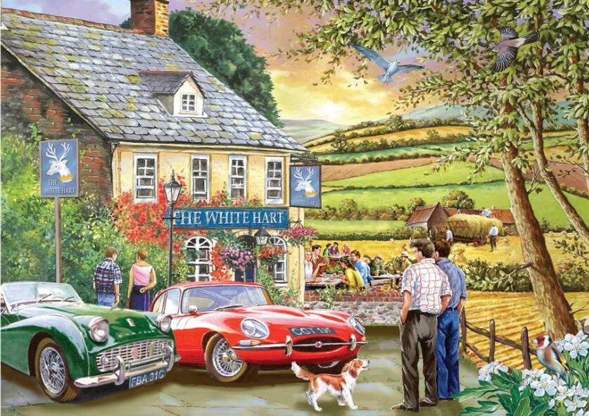 House Of Puzzles Pleasant Evening 500 Piece Jigsaw Puzzle Toys HP0750