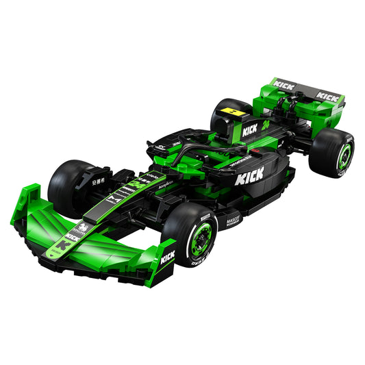 CaDA Building Bricks KICK Sauber F1 Team C44 (2024) 314 Piece Model Kit C55032W