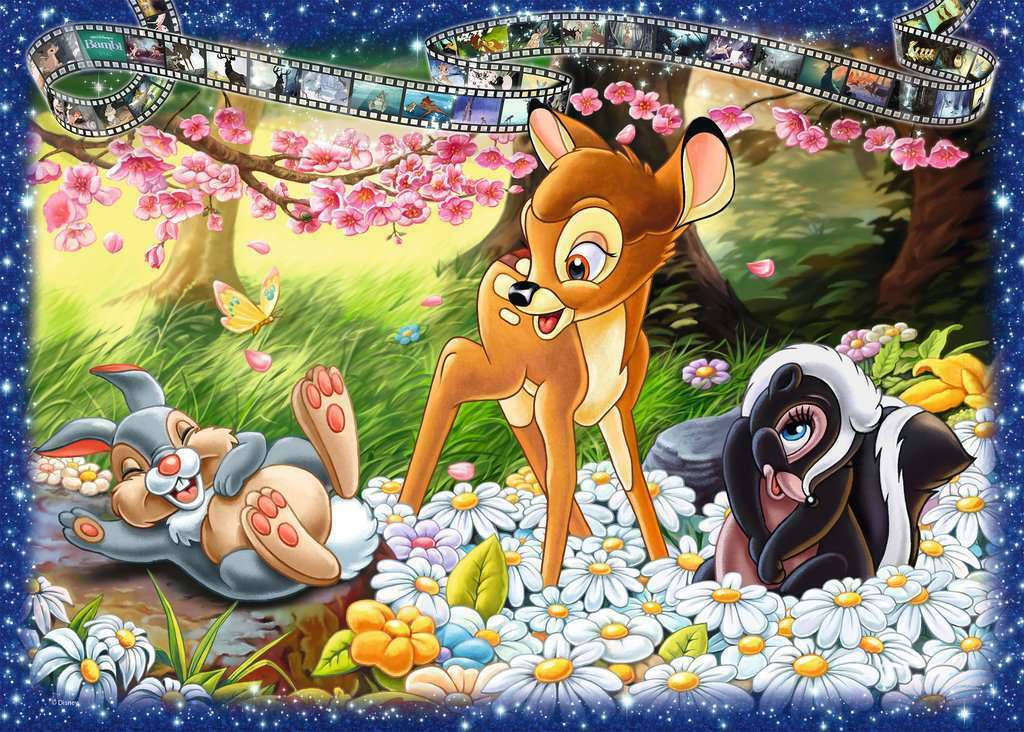 Ravensburger Disney Collector's Edition Bambi 1000 Piece Jigsaw Puzzle