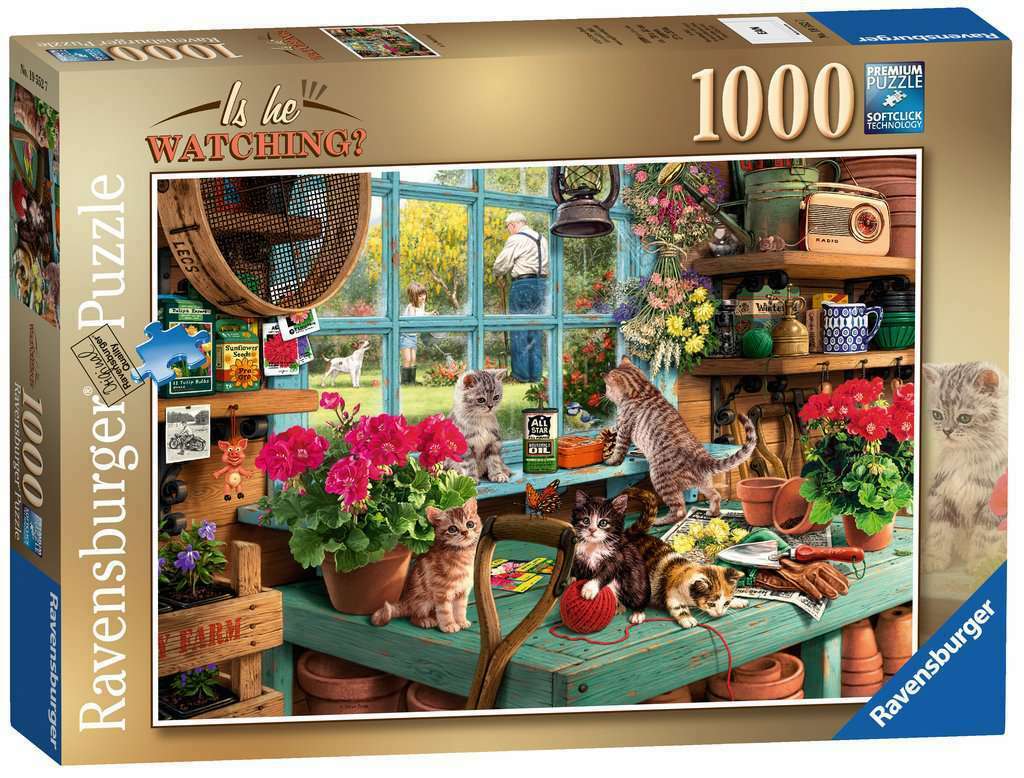 Ravensburger Is he Watching 1000 Piece Jigsaw Puzzle 195527