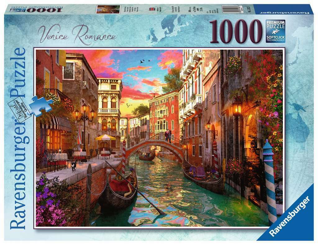 Ravensburger Venice Romance 1000 Piece Jigsaw Puzzle 152629