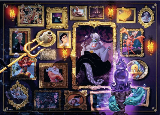 Ravensburger Disney Villainous Ursula 1000 Piece Jigsaw Puzzle