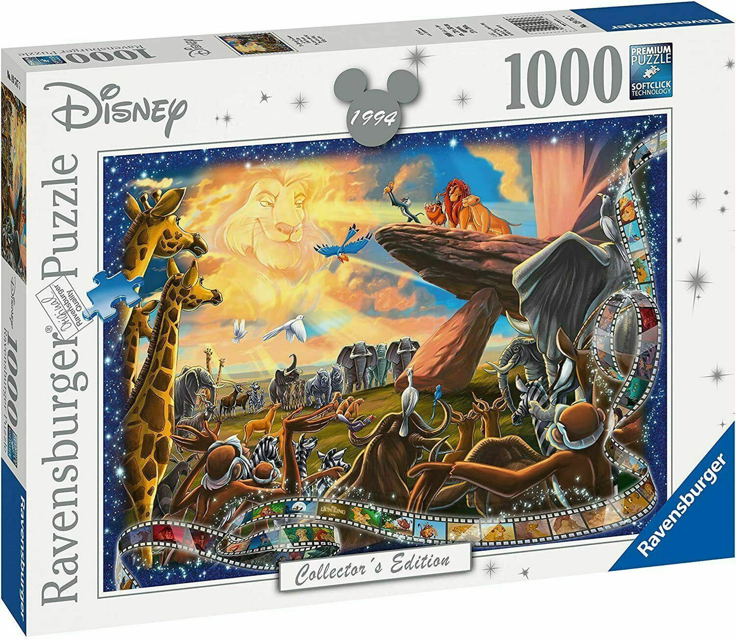 Ravensburger Disney Lion king 197477 Jigsaw Puzzle 1000 Pieces Puzzles