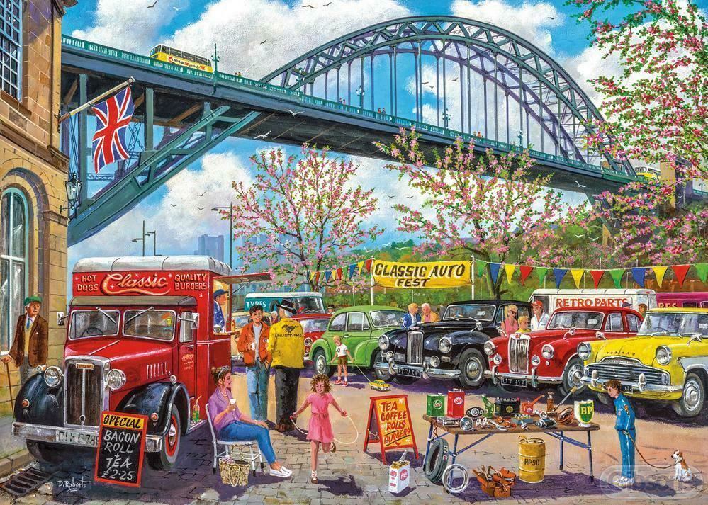 Gibsons Newcastle 1000 Piece Jigsaw Puzzle Toys G6313