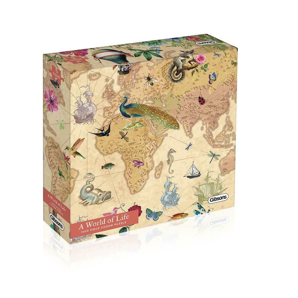 Gibsons A World Of Life 1000 Piece Jigsaw Puzzle G7202