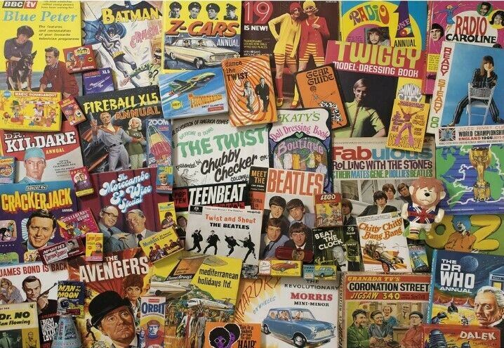 Gibsons Spirit Of The 60s 1000 Piece Jigsaw Puzzle G7082