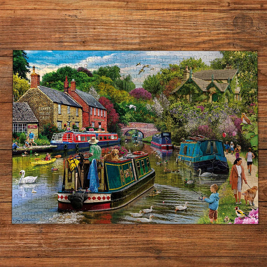 Gibsons River Retreat 500 Piece Jigsaw Puzzle G3170