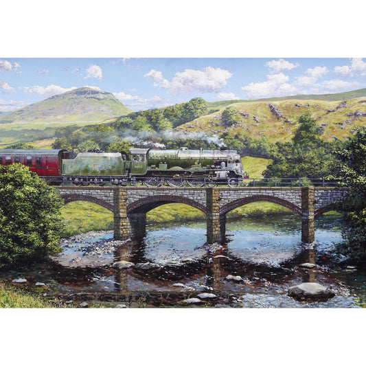 Gibsons Crossing The Ribble 500 Piece Jigsaw Puzzle G3417