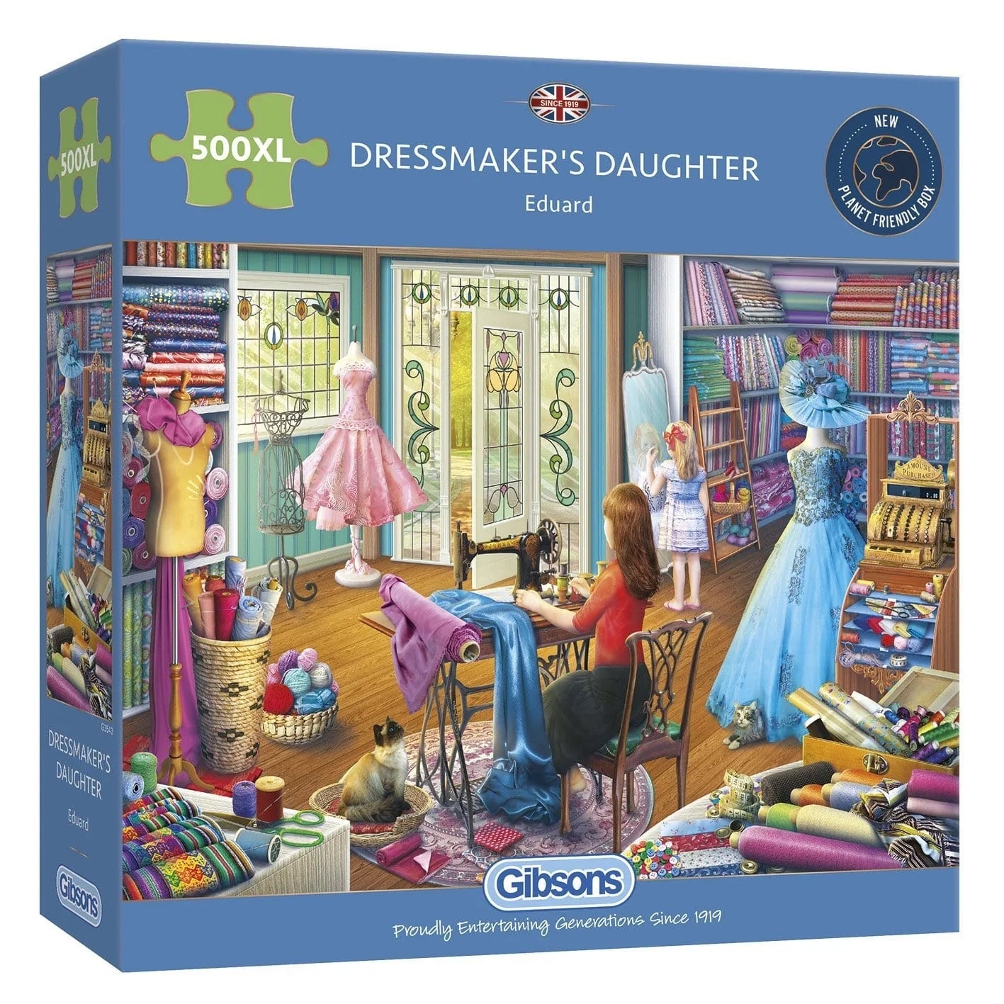 Gibsons Games The Dressmaker's Daughter 500XL Piece Jigsaw Puzzle Toys G3543