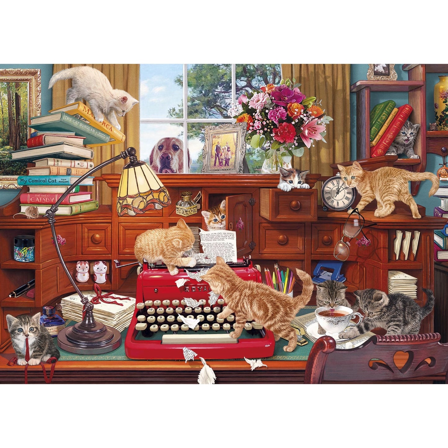 Gibsons Writers Block 1000 Piece Jigsaw Puzzle G6290