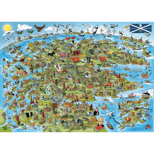 Gibsons This Is Scotland 1000 Piece Jigsaw Puzzle G6360