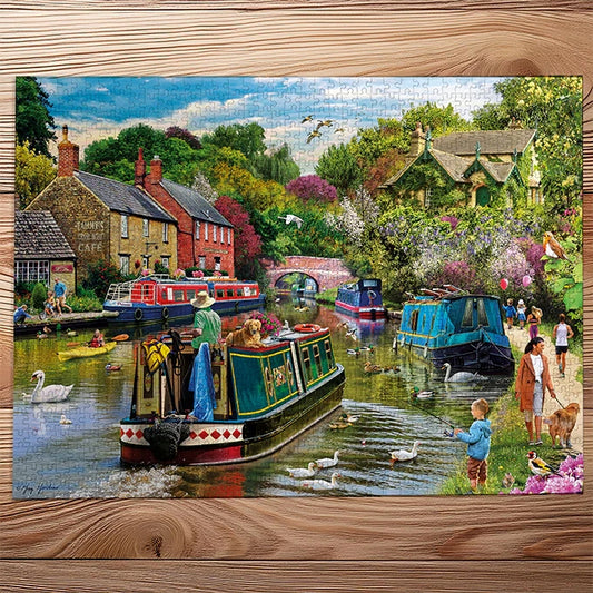 Gibsons River Retreat 1000 Piece Jigsaw Puzzle G6443